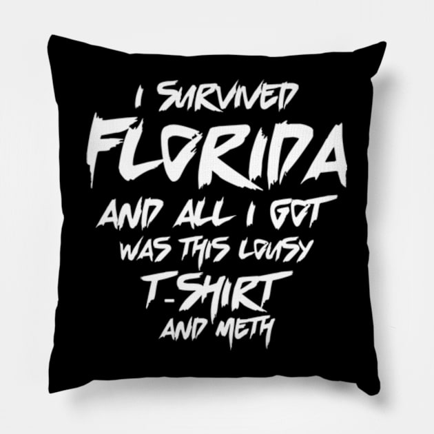 Florida Survivor Pillow by Worldengine