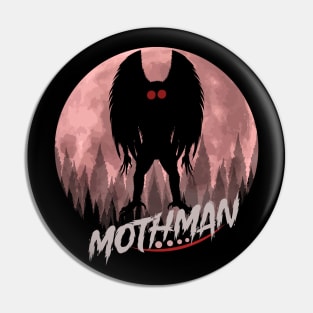 Mothman Full Moon Pin