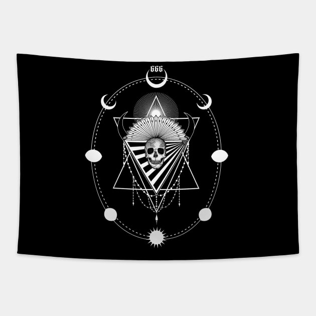 Embrace Darkness Tapestry by InkPerspective