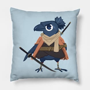 Sekicrow: Shadows Caw Twice Pillow