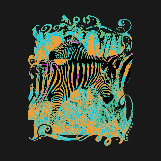 Crazy zebra by LebensART