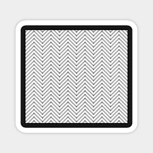 Zig Zag Patterns Magnet