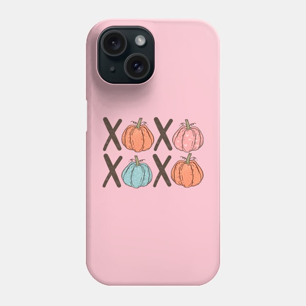 XOXO Pumpkins Phone Case by Erin Decker Creative