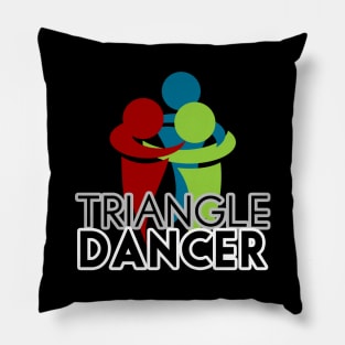 Triangle dance trend dancer Pillow