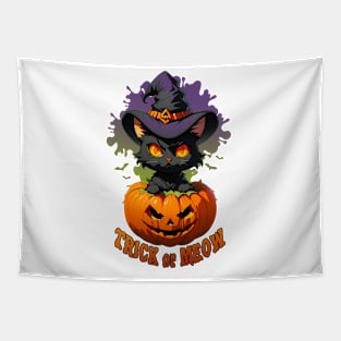 Trick or Meow Tapestry