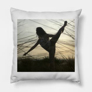 Dancer in the grass Pillow