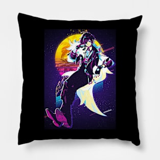 80s Retro Kaeya Pillow