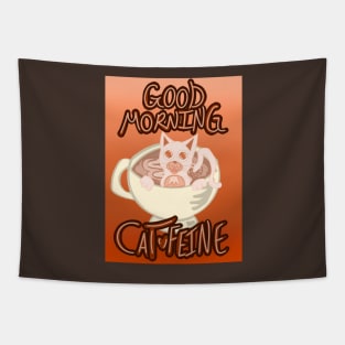 Good Morning Cat•Feine V34 Tapestry