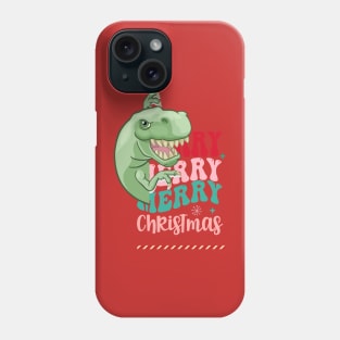 Christmas Dino Phone Case