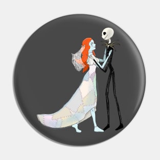 Jack and Sally Romance Pin