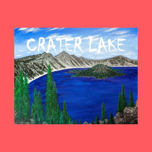 Crater Lake scenic view by Matt Starr Fine Art