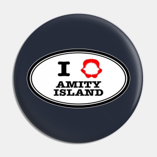 I HEART AMITY Pin