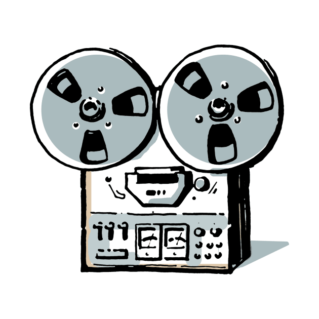 Reel to Reel tape by SerifsWhiskey