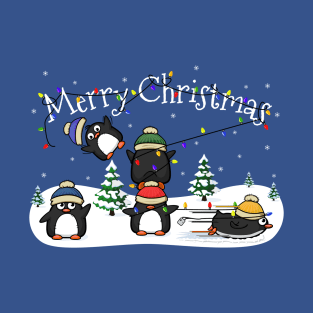 Christmas Penguins T-Shirt