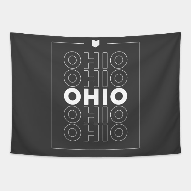 Ohio Repeater Tapestry by tylerberry4