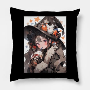 Witch girl Pillow