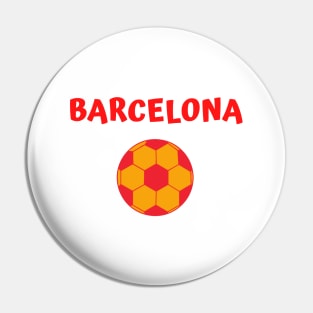 Barcelona Soccer Pin