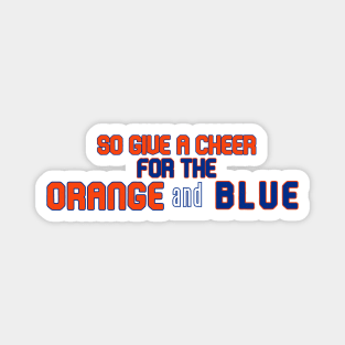 Orange and Blue Magnet