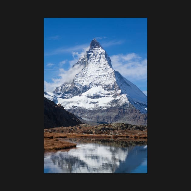 Matterhorn, Zermatt, Valais, Switzerland, Europe, autumn, Riffelsee by Kruegerfoto