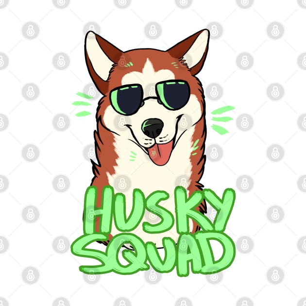 HUSKY SQUAD (red) by mexicanine