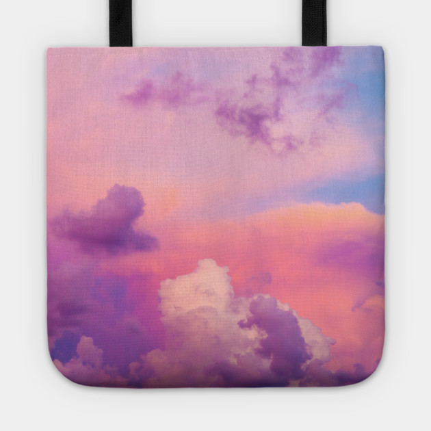 Dreamy Pink Clouds Pink Clouds Tote Teepublic