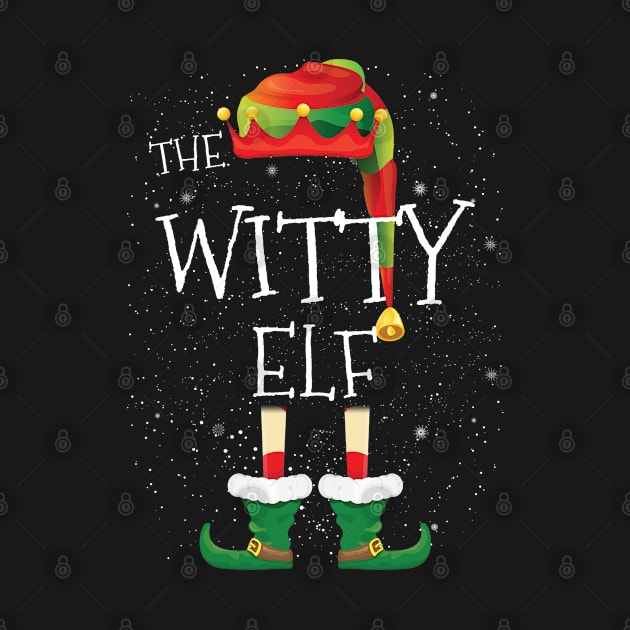 Witty Elf Family Matching Christmas Group Funny Gift by Henry jonh