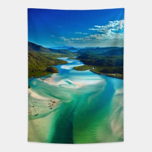 The Hill Inlet, Whitsundays Tapestry