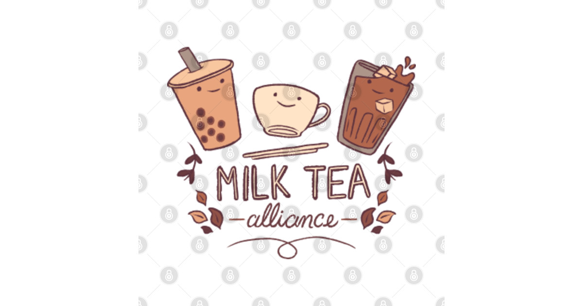 The Milk Tea Alliance - Milk Tea - Posters and Art Prints | TeePublic