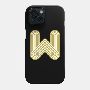 Alphabet W Phone Case