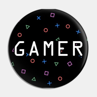 Gamer Geek Pin