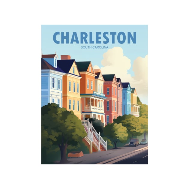 CHARLESTON by MarkedArtPrints