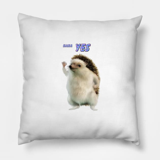 haha yes hedgehog but better Pillow by KatiaMart