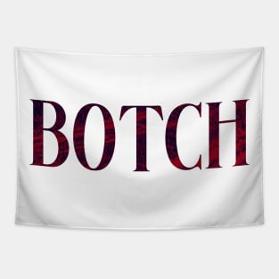 Botch - Simple Typography Style Tapestry