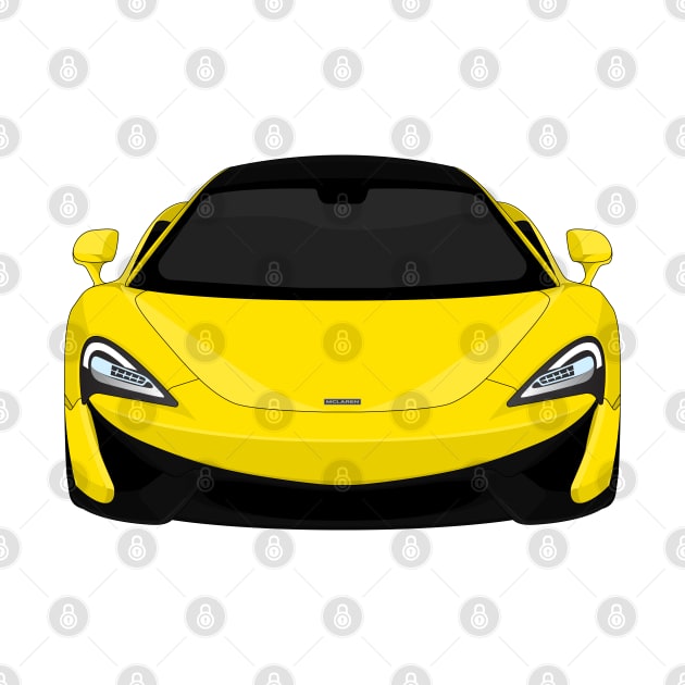 MCLAREN 570S YELLOW by VENZ0LIC