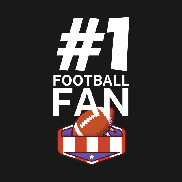 #1 Football fan by maxcode