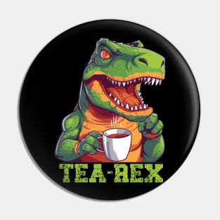 Tea-Rex Pin