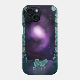 castle in space Phone Case