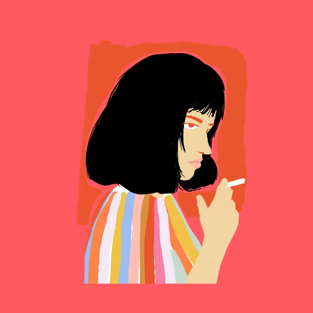 Mia Wallace by aljahorvat