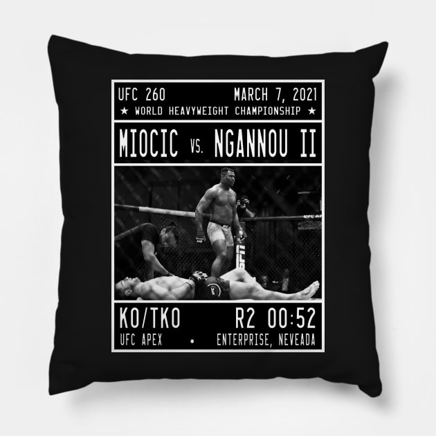 Battle of the Bigs Pillow by SavageRootsMMA