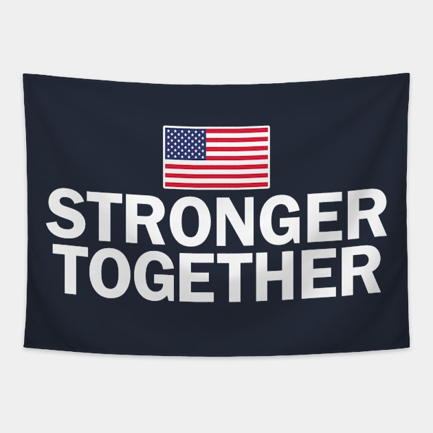 USA Stronger Together Tapestry by Etopix