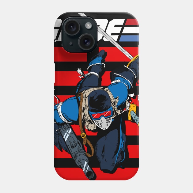 Snake Eyes Version 4 Phone Case by MikeBock