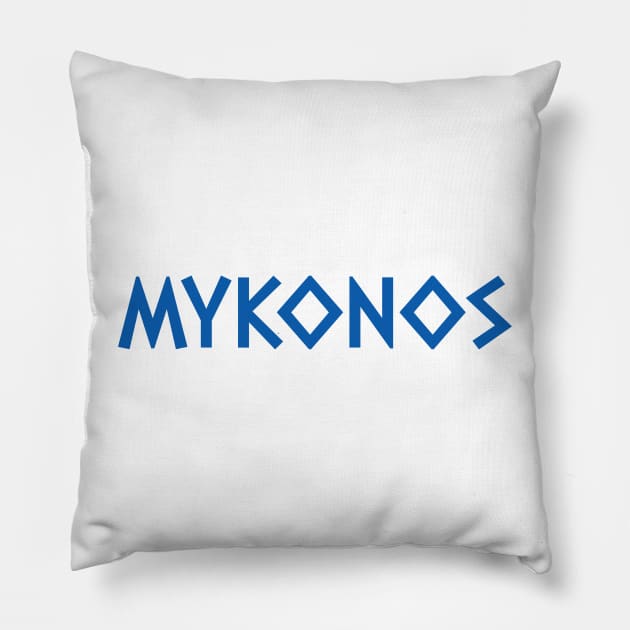 Mykonos Pillow by greekcorner