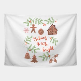 Baking Spirits Bright Tapestry