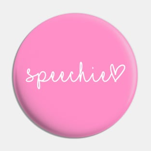 Speechie Pin