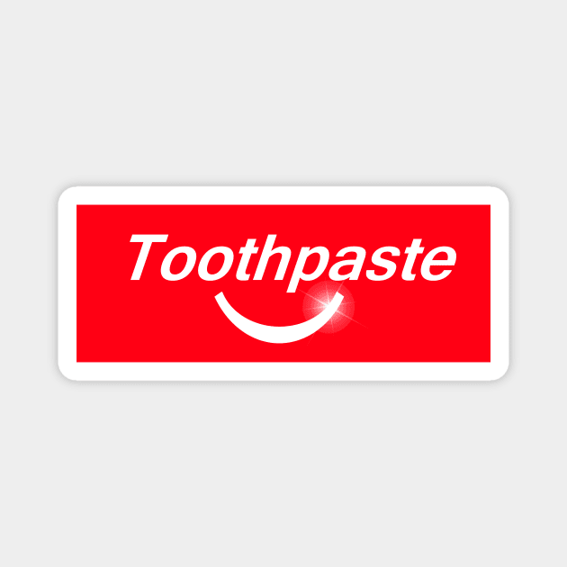 Toothpaste Magnet by Bubba C.