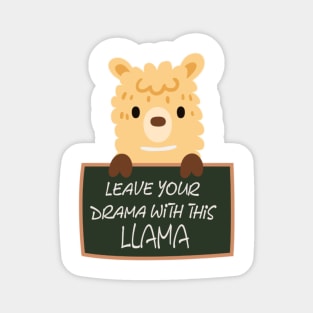 Drama llama Magnet