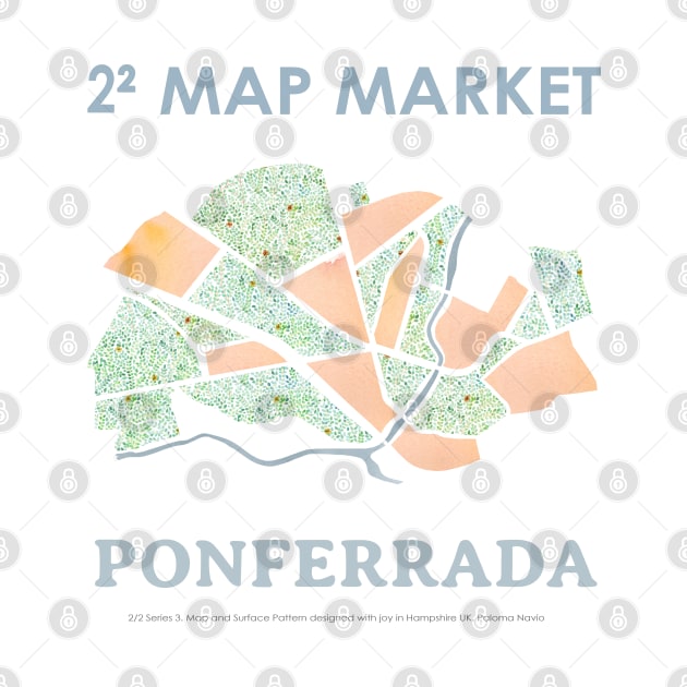 Ponferrada Map - Full Size by Paloma Navio