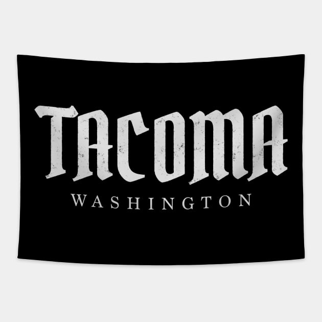 Tacoma, Washington Tapestry by pxdg