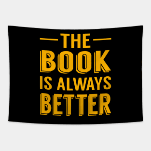 The Book Is Always Better Tapestry