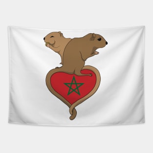 Gerbil Morocco (light) Tapestry